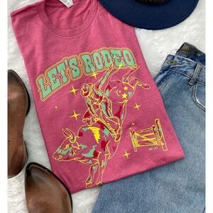 Lets Rodeo Tshirt‎